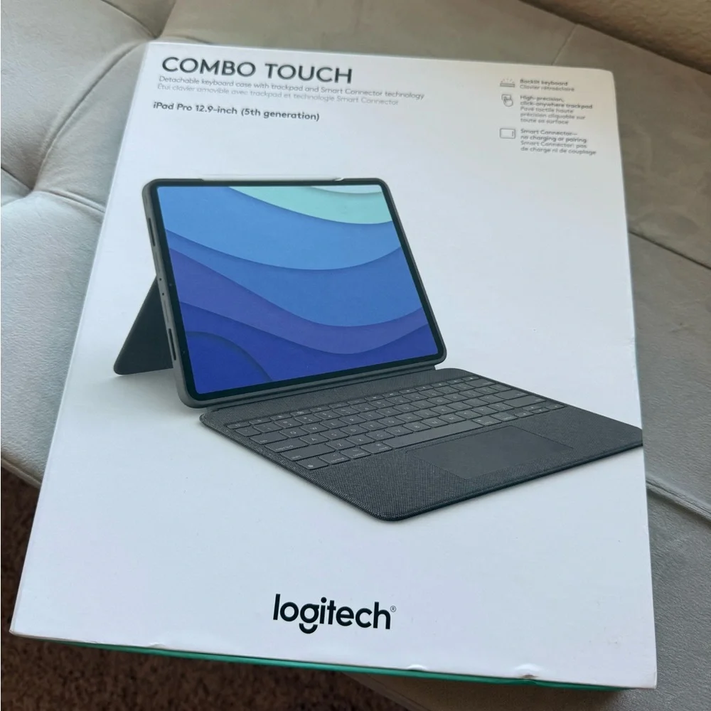 Logitech Oxford Gray Tablet Keyboard Case